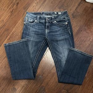 Miss Me embellished dark rinse Jeans - women’s size 27